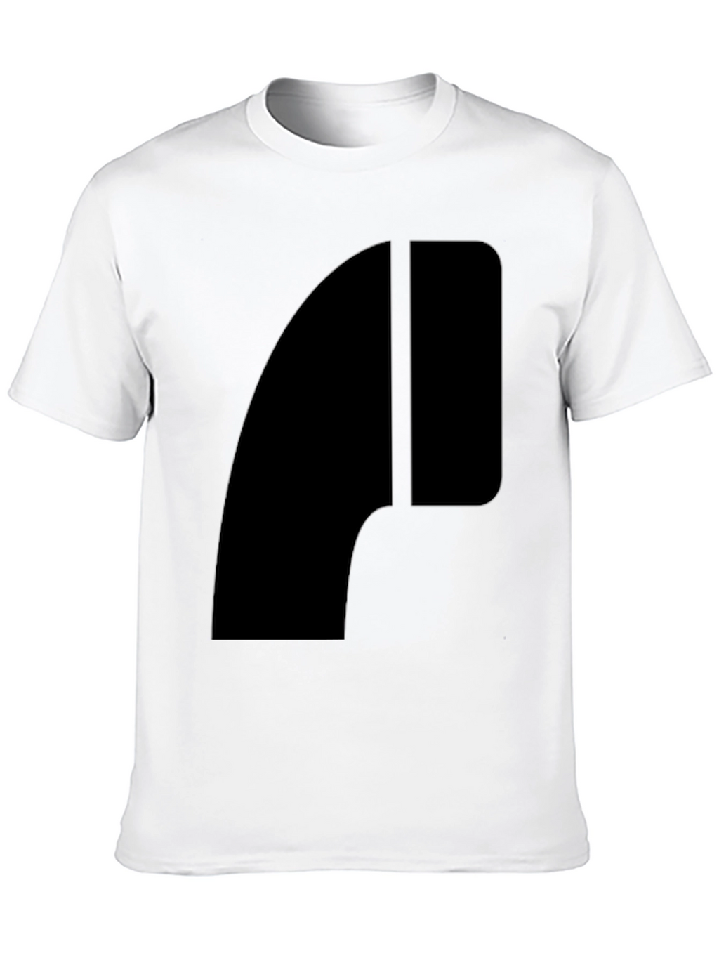 Abstract Graphic Black T-Shirt - Modern Style
