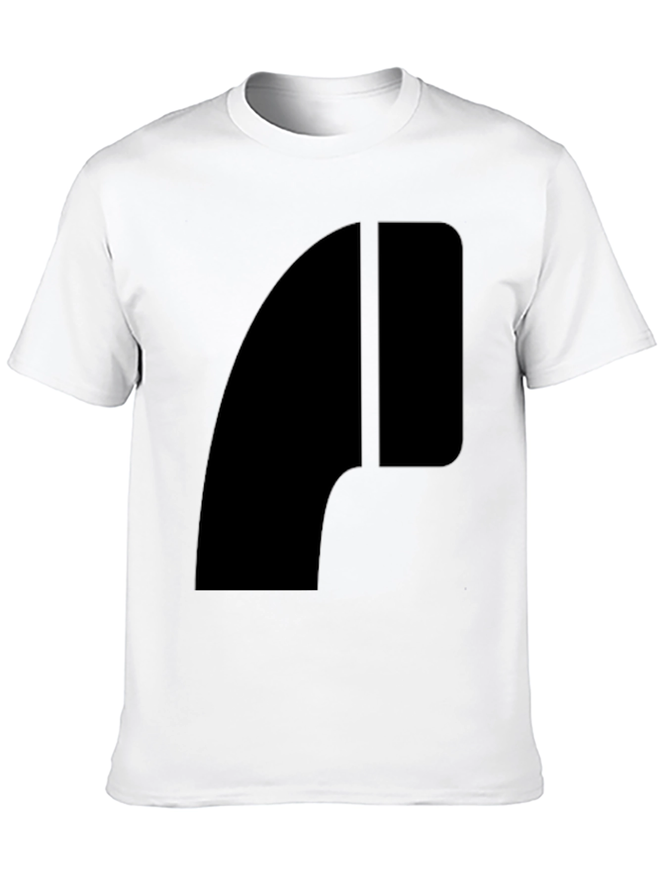 Abstract Graphic Black T-Shirt - Modern Style