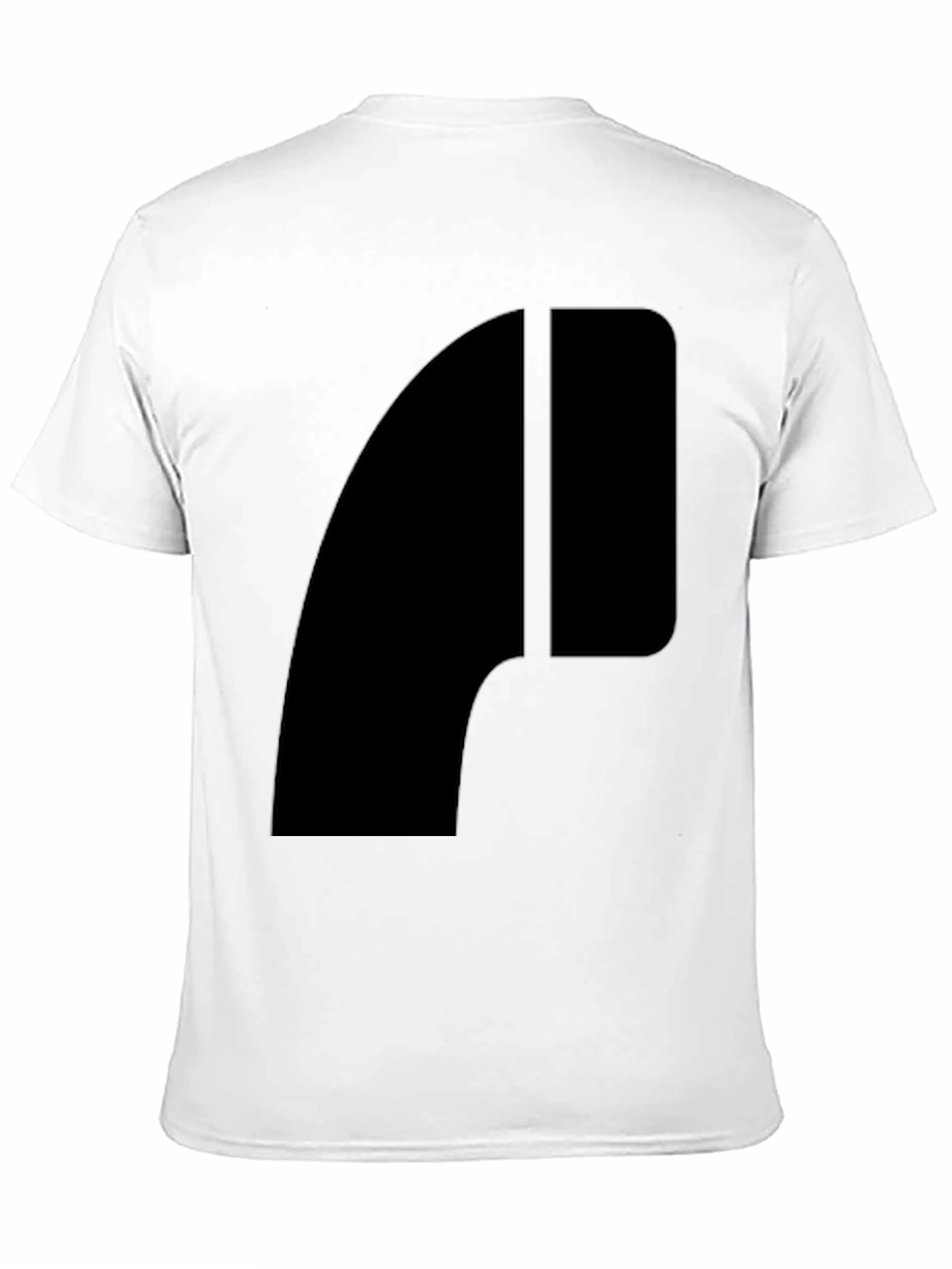 Abstract Graphic Black T-Shirt - Modern Style