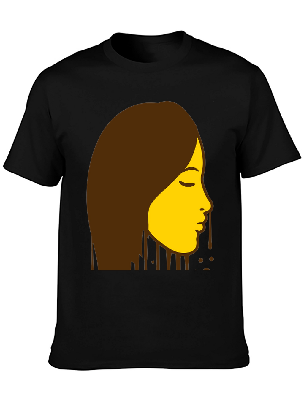 Abstract Woman Portrait Graphic Tee