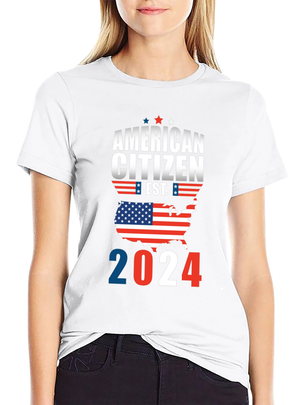 American Citizen 2024 Patriotic T-Shirt