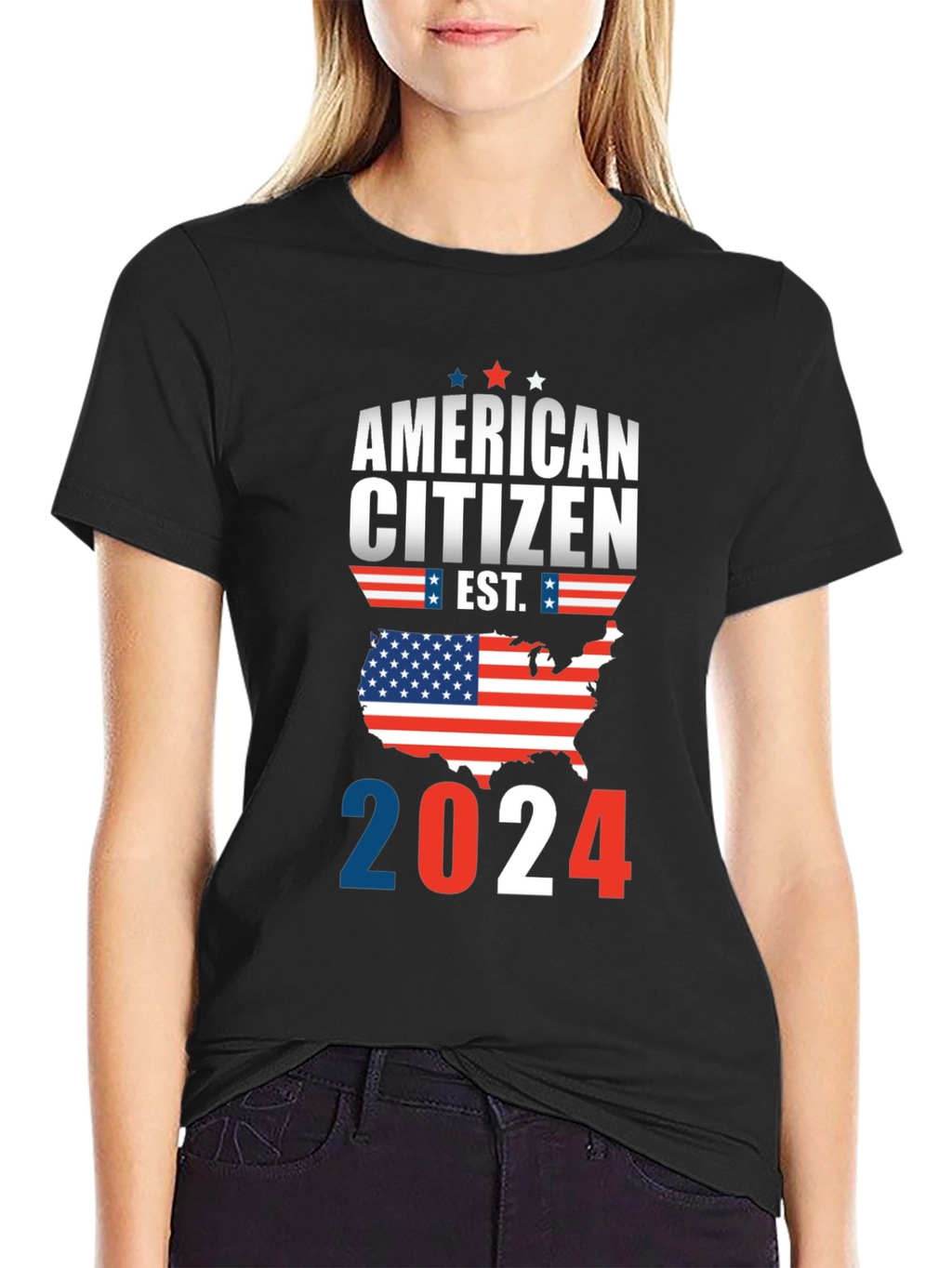 American Citizen 2024 Patriotic T-Shirt