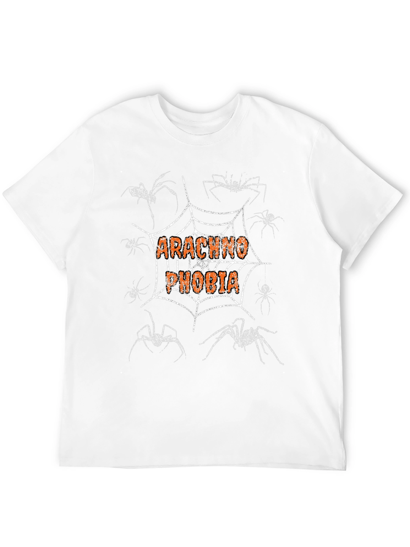 Arachnophobia Spider Web T-Shirt - Halloween