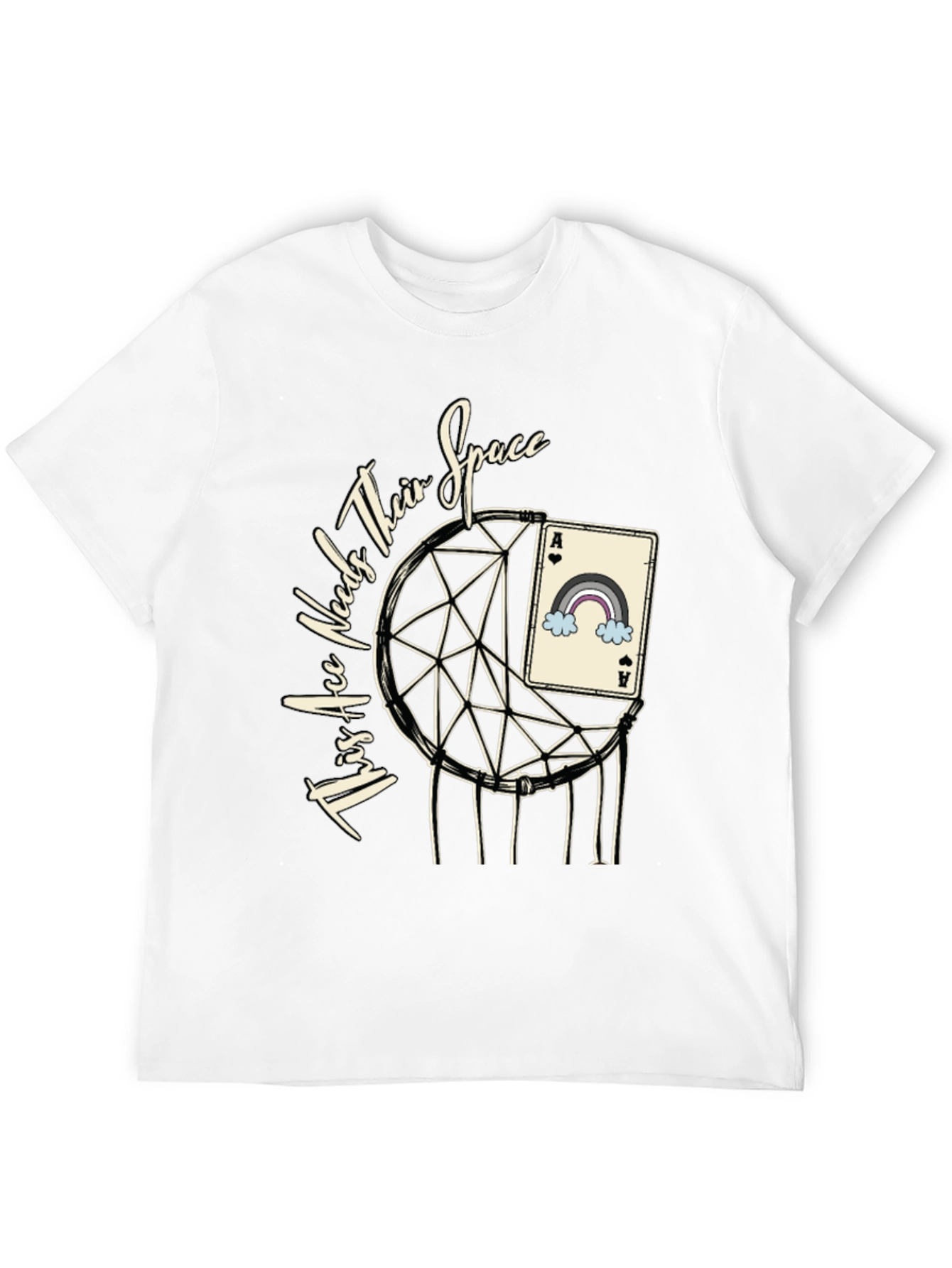 Ace Needs Space Graphic T-Shirt - Unisex Design
