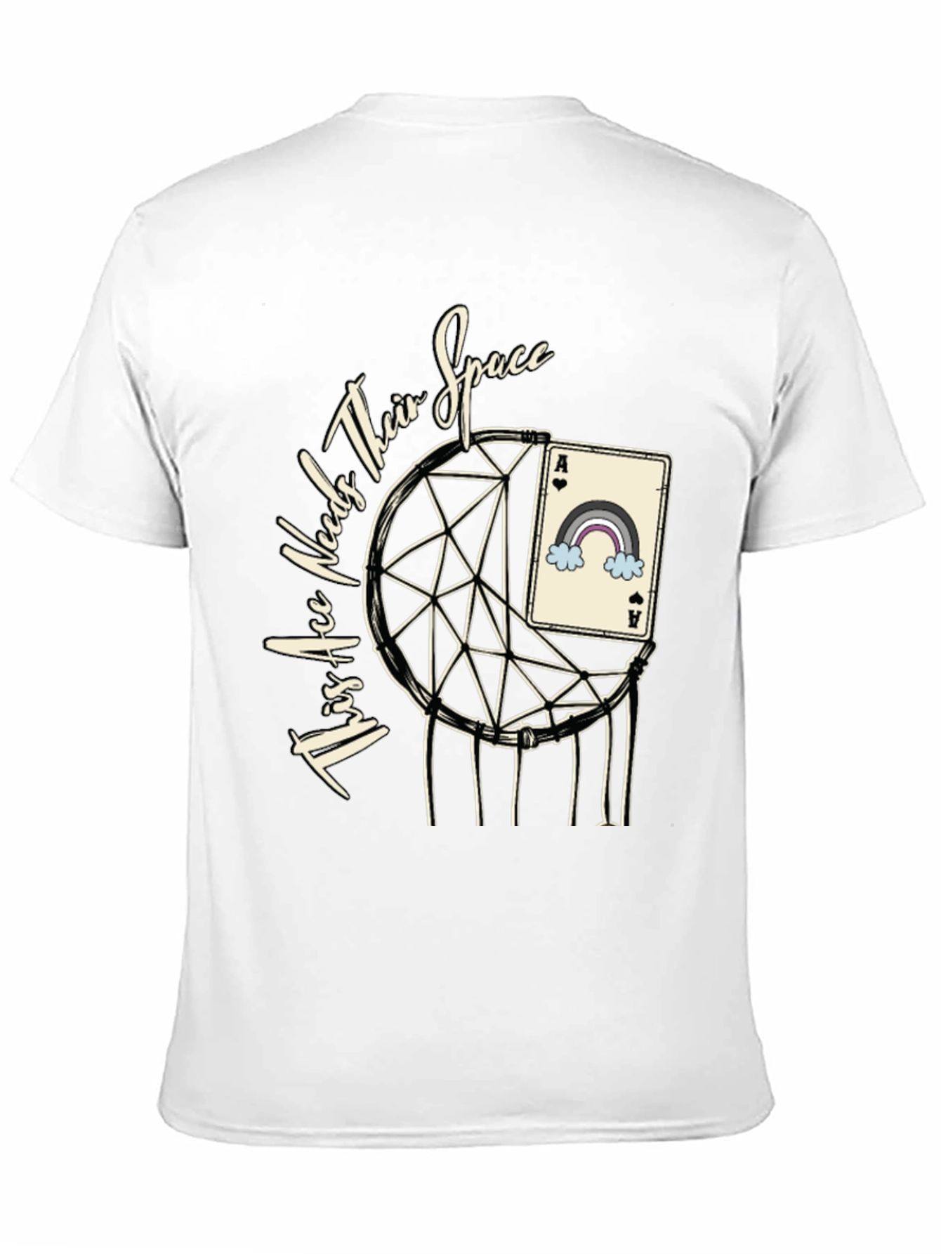 Ace Needs Space Graphic T-Shirt - Unisex Design