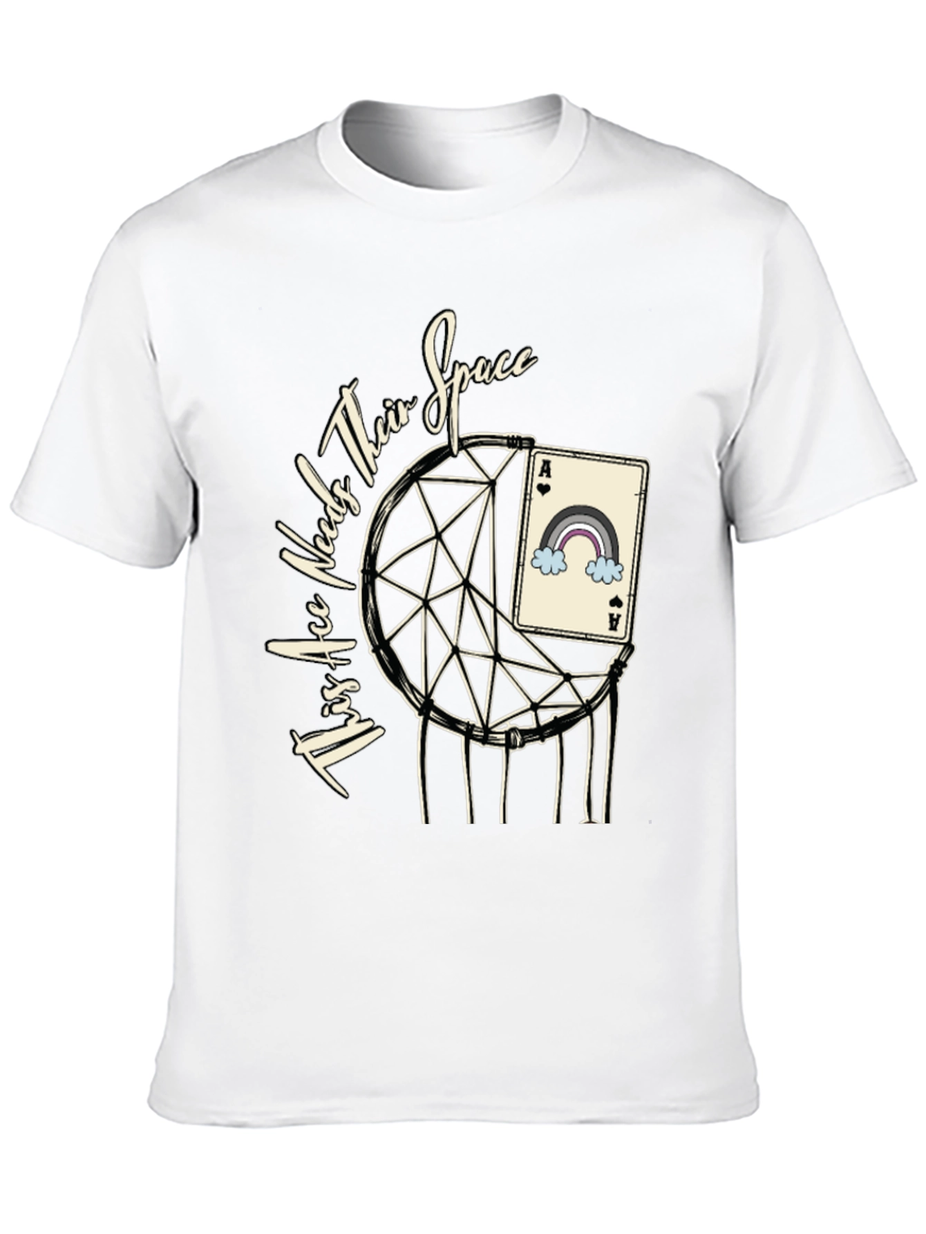 Ace Needs Space Graphic T-Shirt - Unisex Design