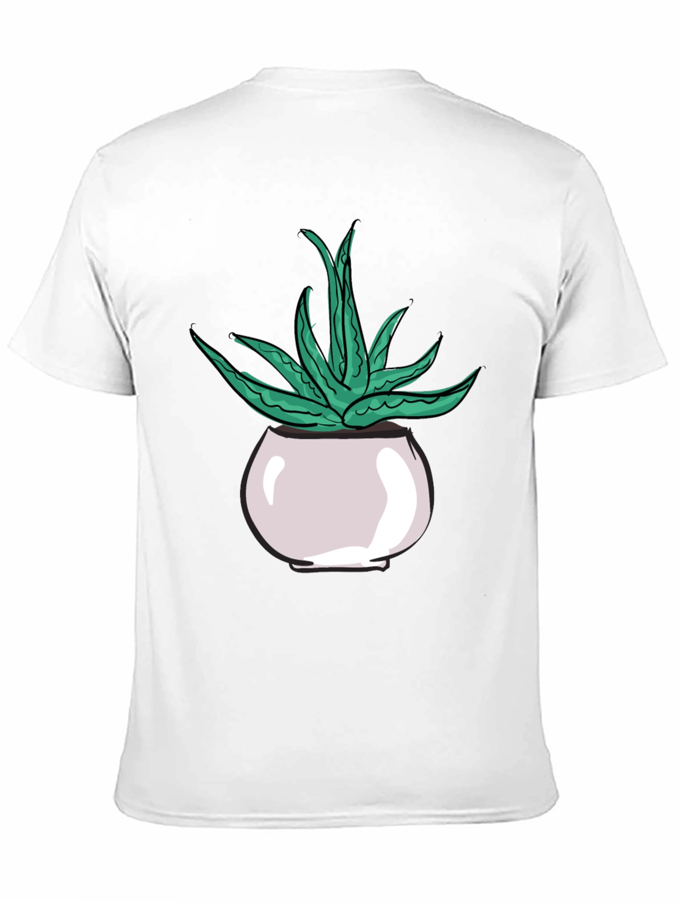 Aloe Plant Graphic Tee - Stylish & Unique Design