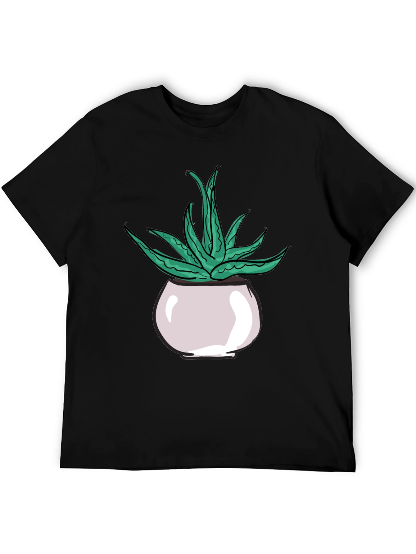 Aloe Plant Graphic Tee - Stylish & Unique Design