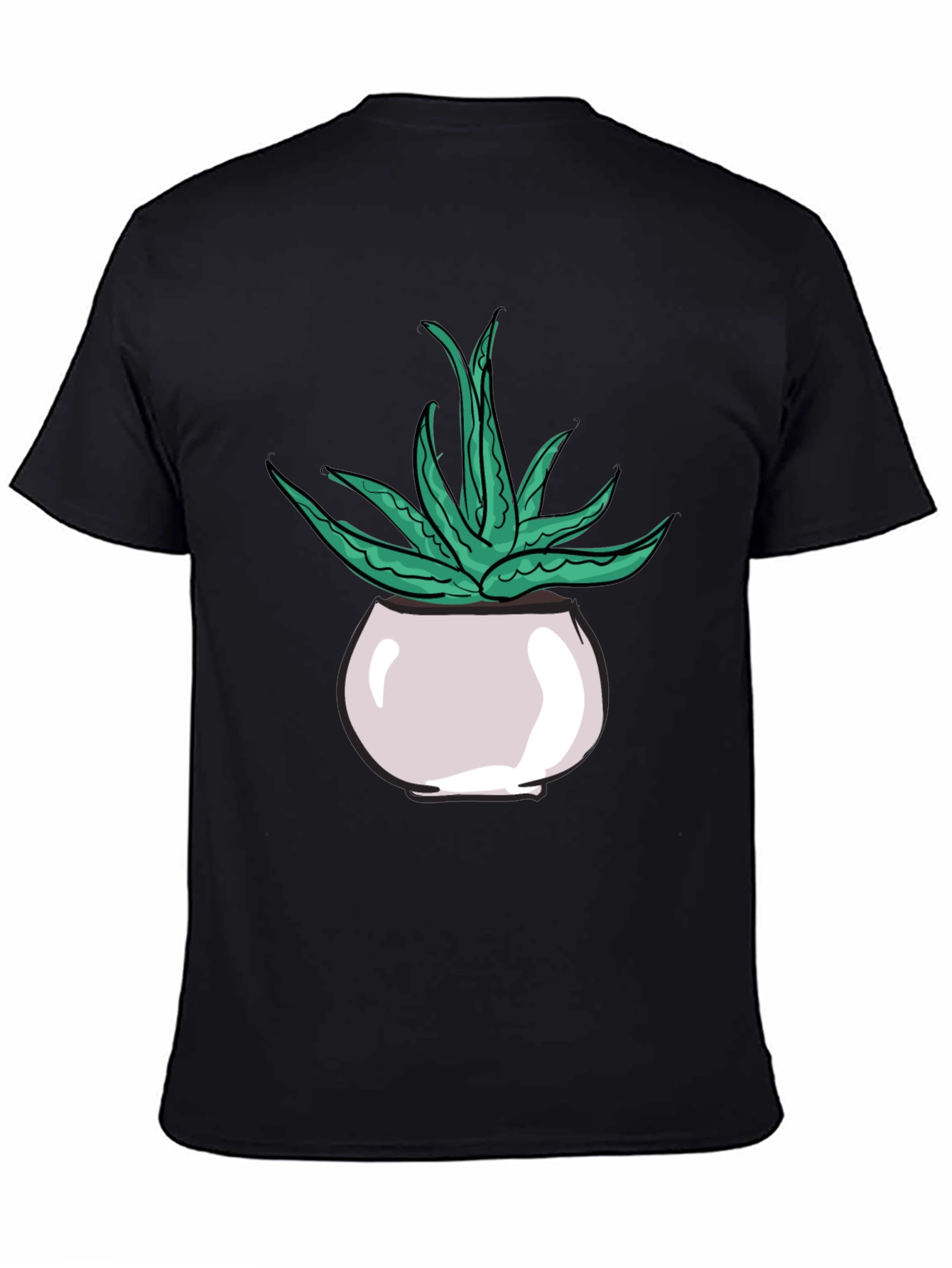 Aloe Plant Graphic Tee - Stylish & Unique Design