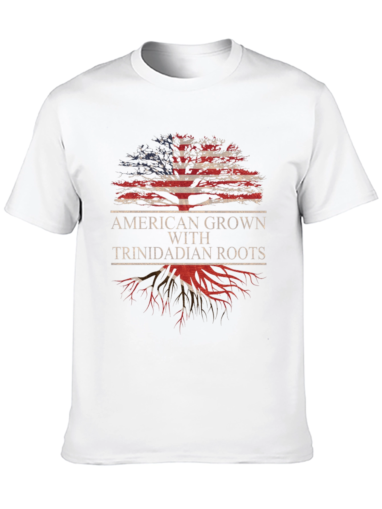 American Grown Trinidadian Roots T-Shirt