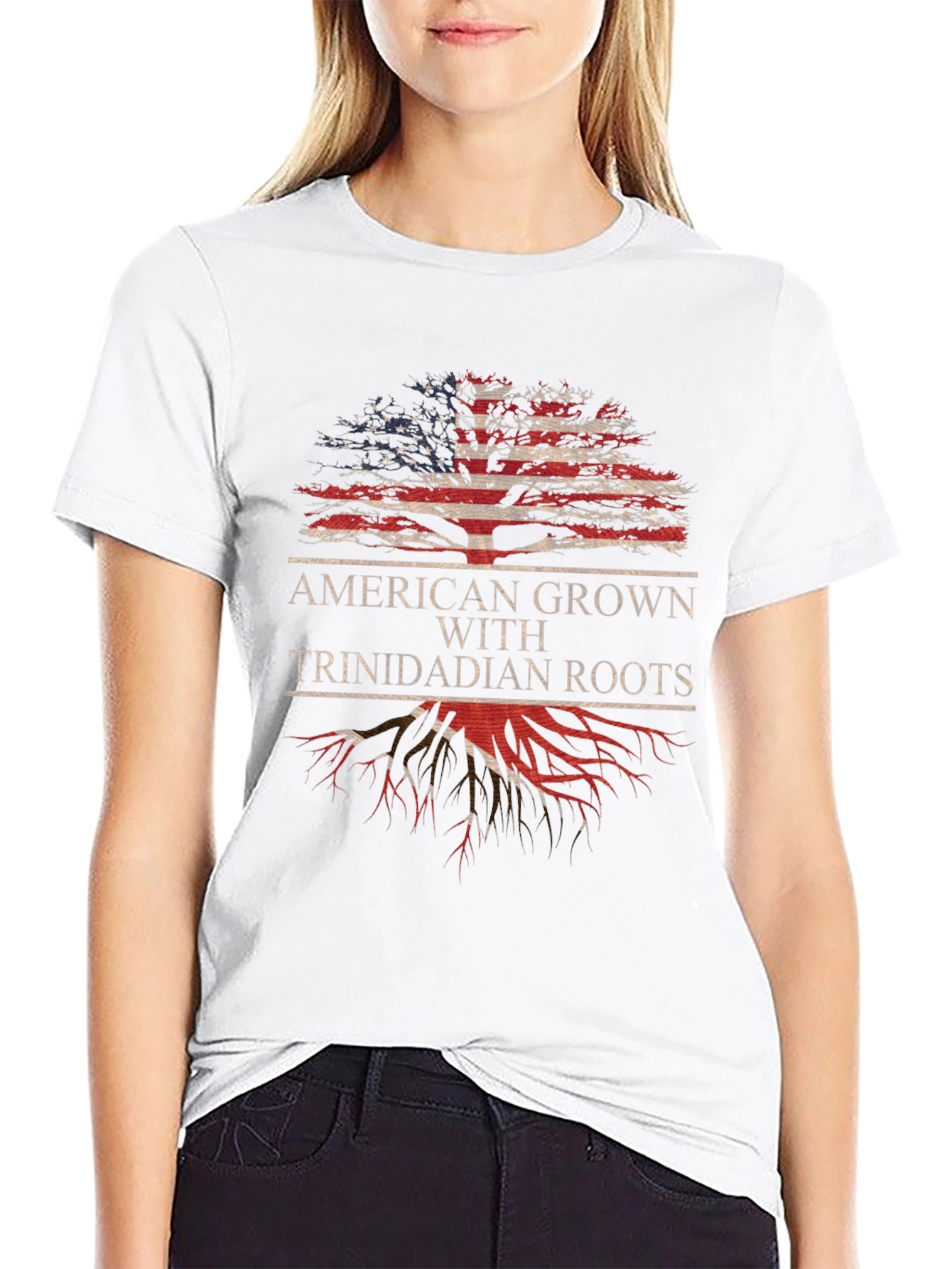 American Grown Trinidadian Roots T-Shirt