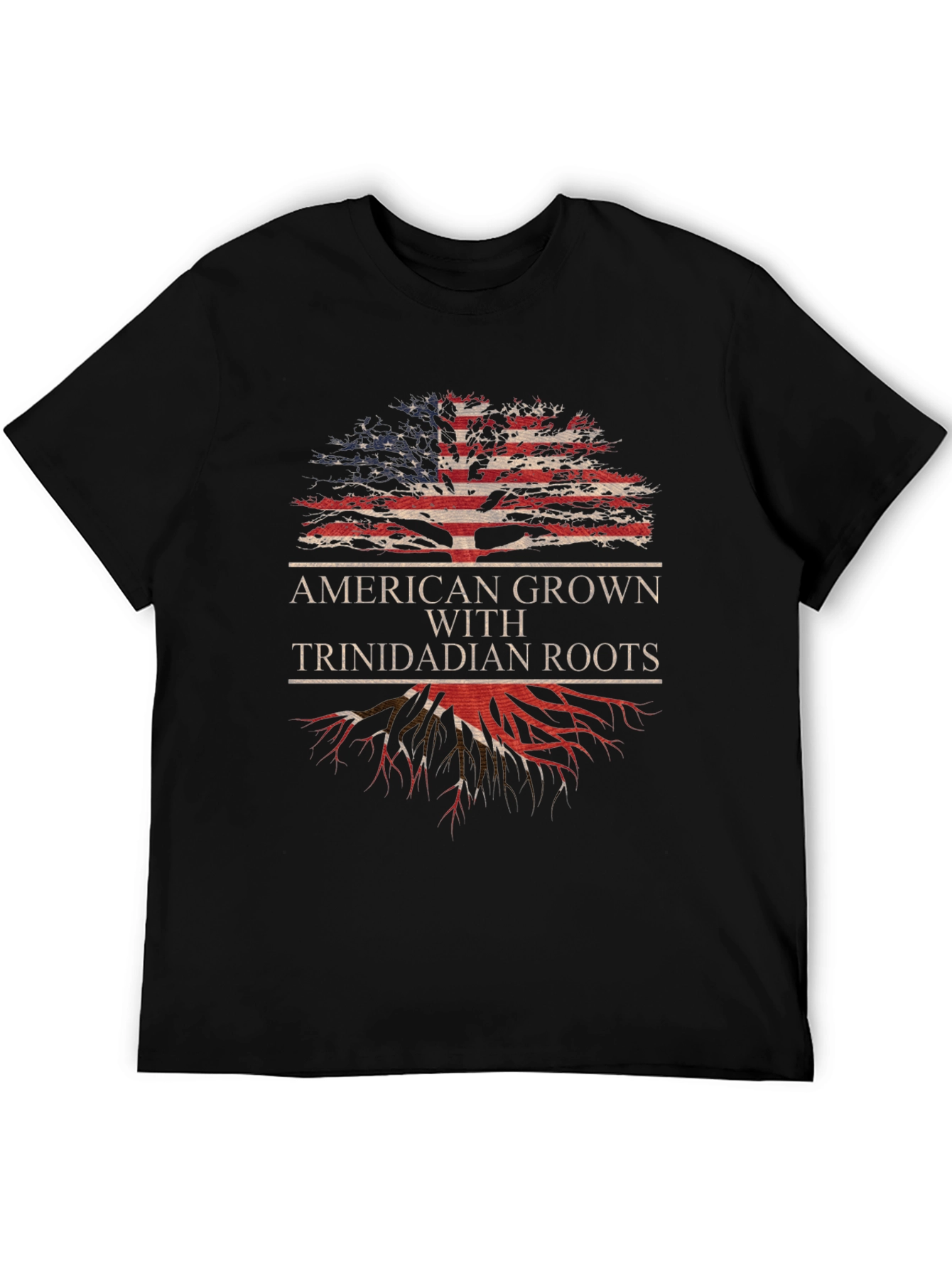 American Grown Trinidadian Roots T-Shirt