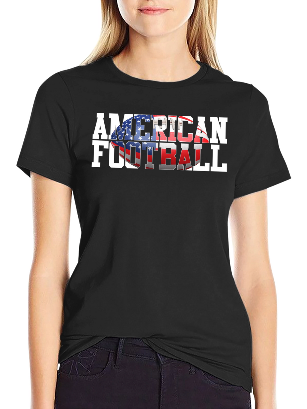 American Football Graphic Tee