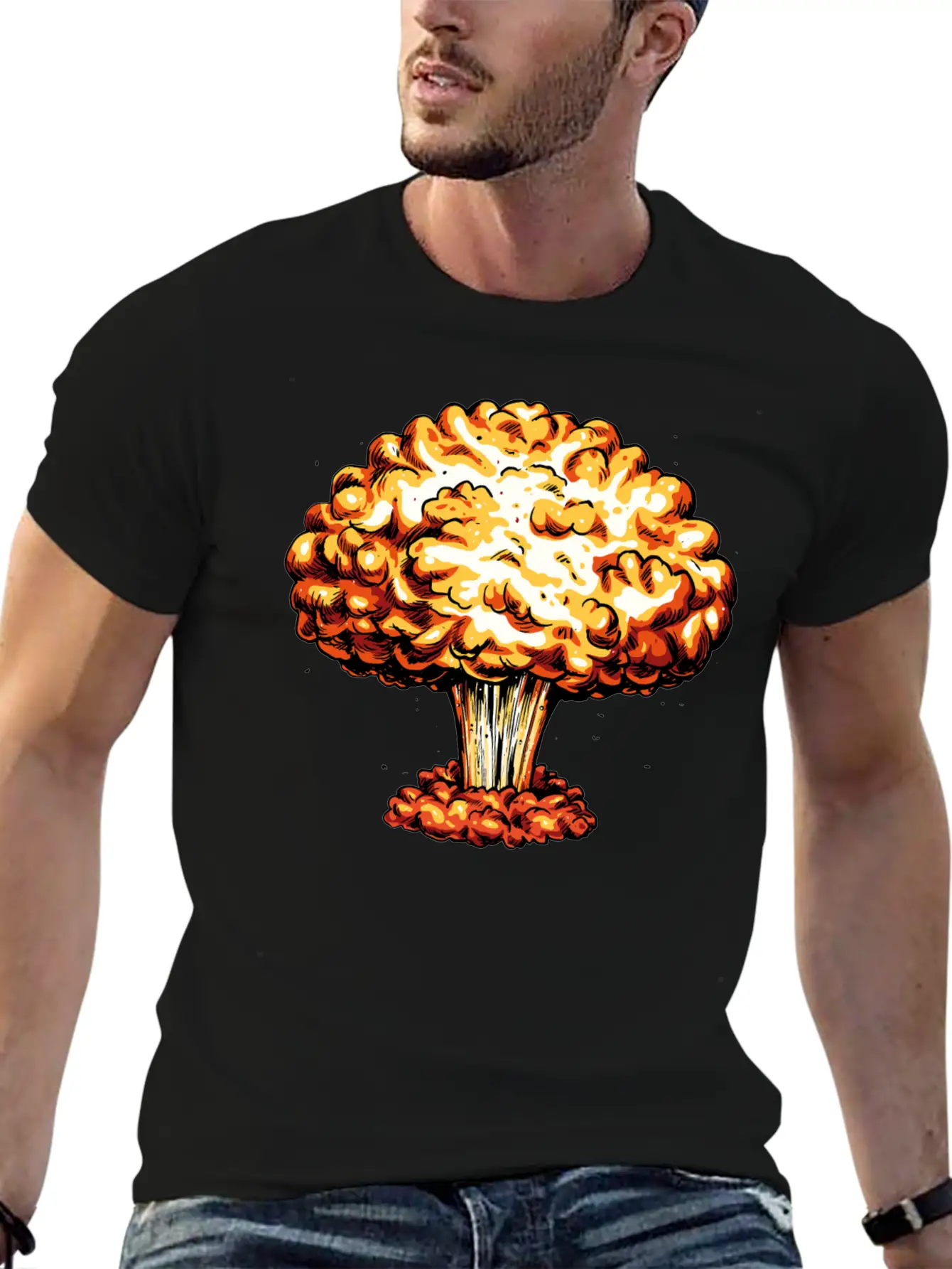 A Bomb - Atombombe Breathable Soft Cotton T-Shirt – Timeless Casual Look