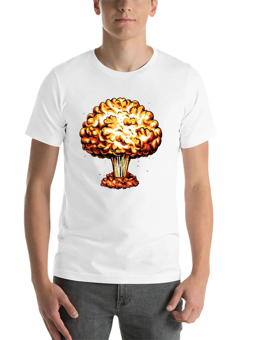 A Bomb - Atombombe Breathable Soft Cotton T-Shirt – Timeless Casual Look