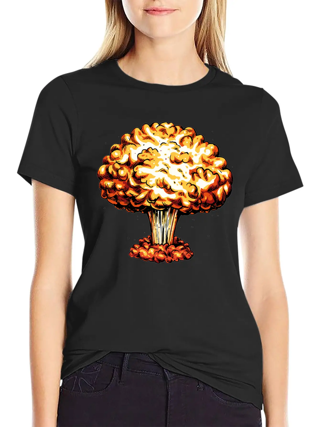 A Bomb - Atombombe Breathable Soft Cotton T-Shirt – Timeless Casual Look