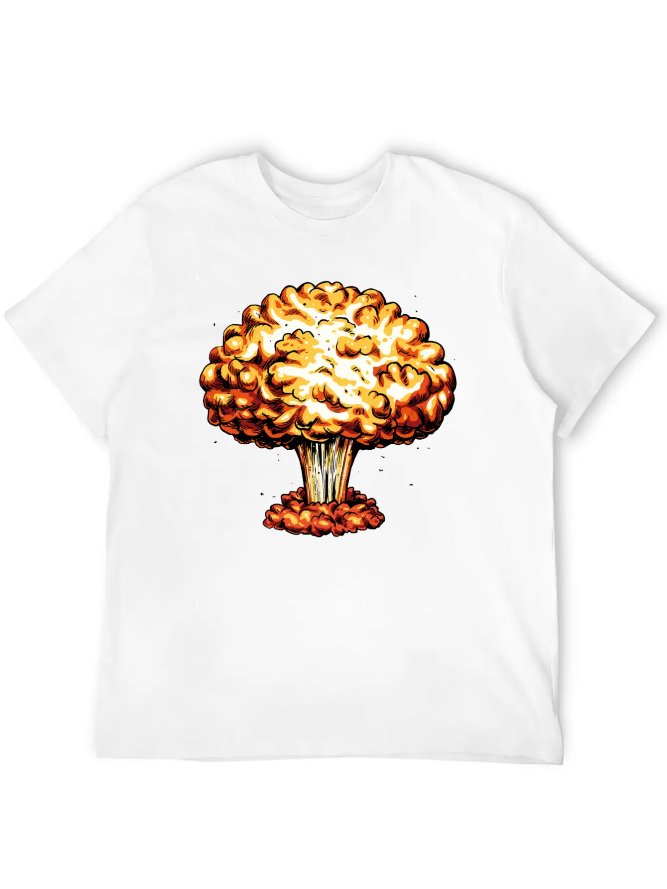 A Bomb - Atombombe Breathable Soft Cotton T-Shirt – Timeless Casual Look