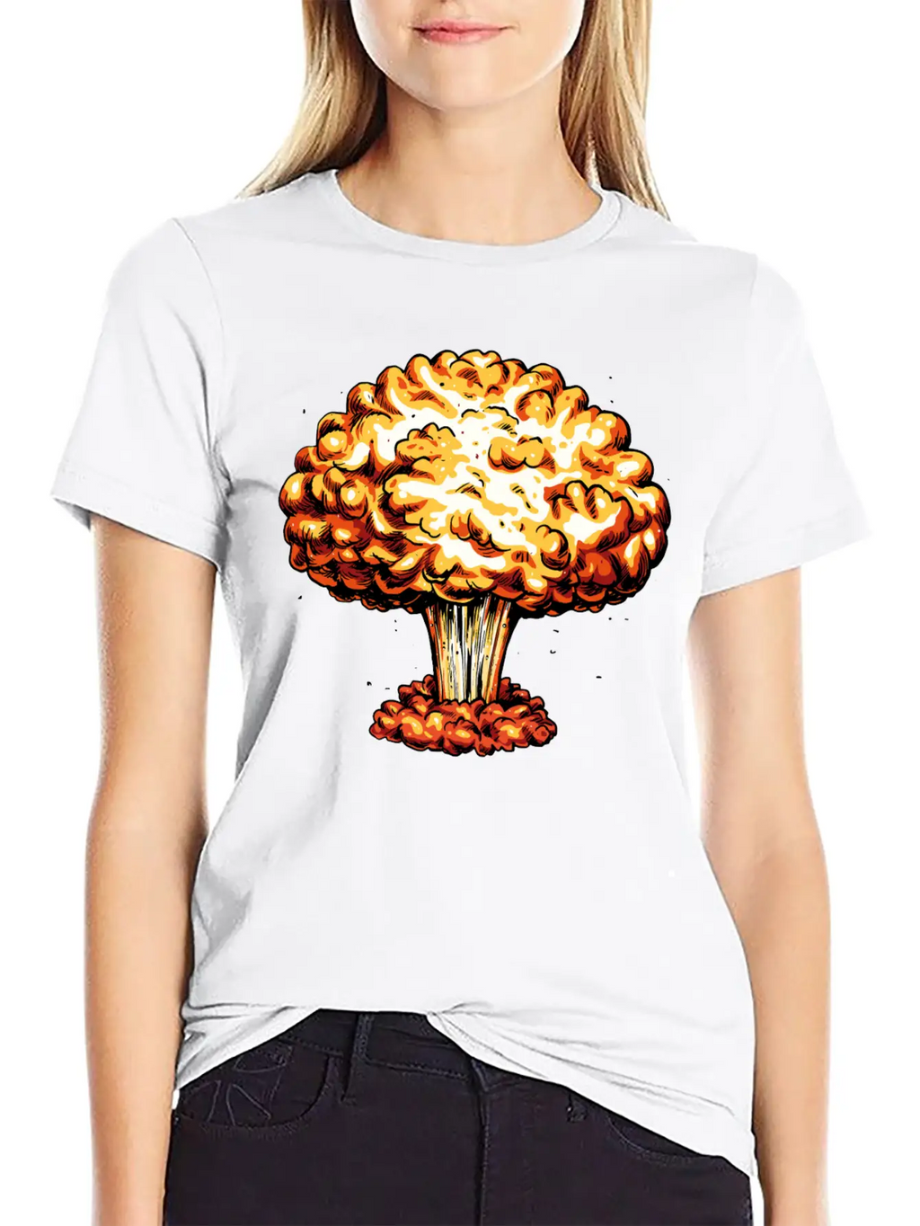 A Bomb - Atombombe Breathable Soft Cotton T-Shirt – Timeless Casual Look
