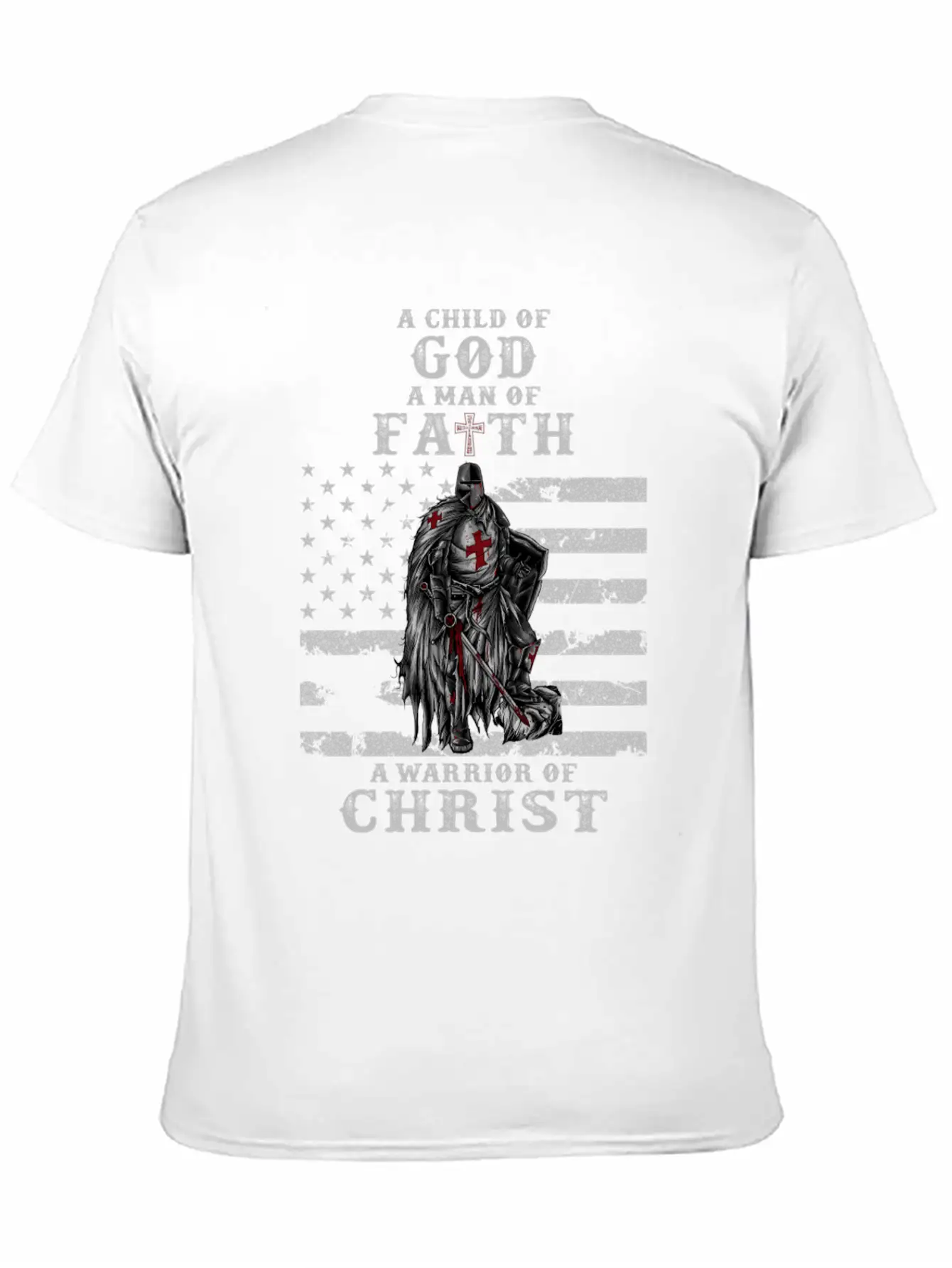 A Child Of God A Of Faith A Warrior Of Christ Basic Graphic T-Shirt – Daily Comfort In Soft Cotton