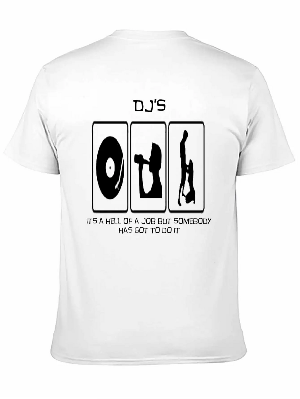 A DJs Life Classic Crew Neck Graphic Tee – Everyday Minimal Look