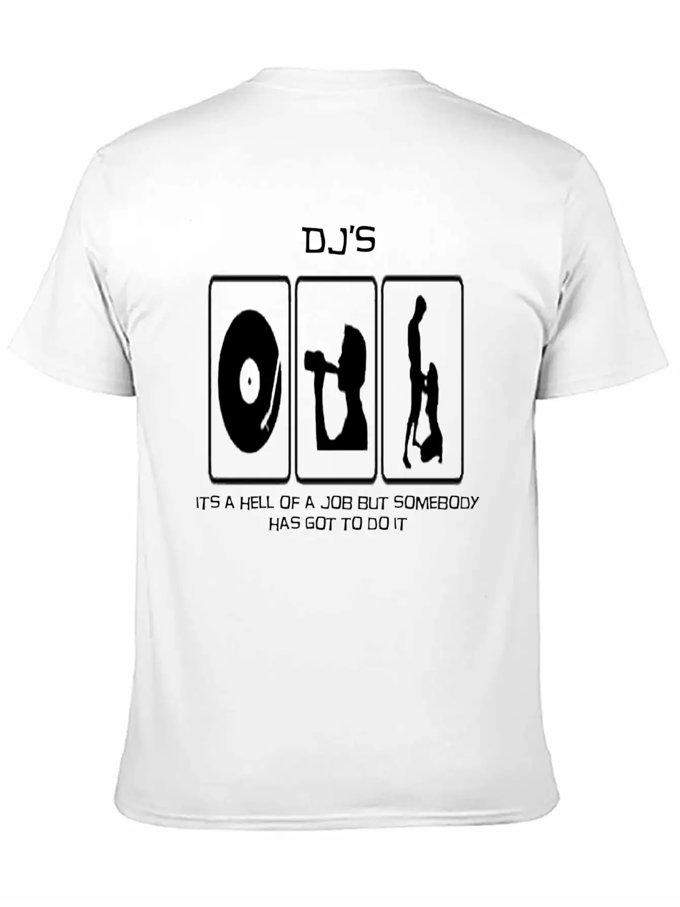 A DJs Life Classic Crew Neck Graphic Tee – Everyday Minimal Look