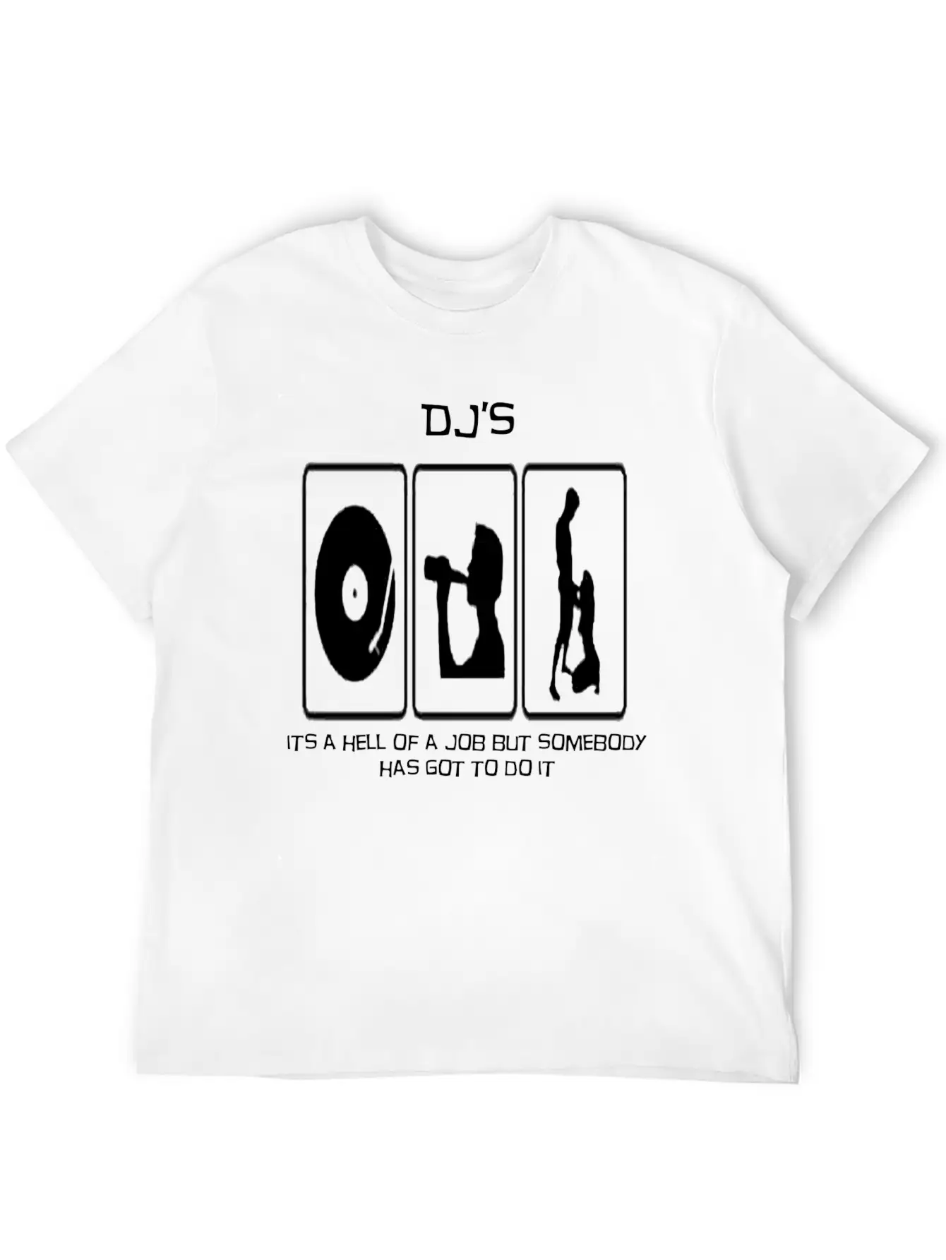 A DJs Life Classic Crew Neck Graphic Tee – Everyday Minimal Look
