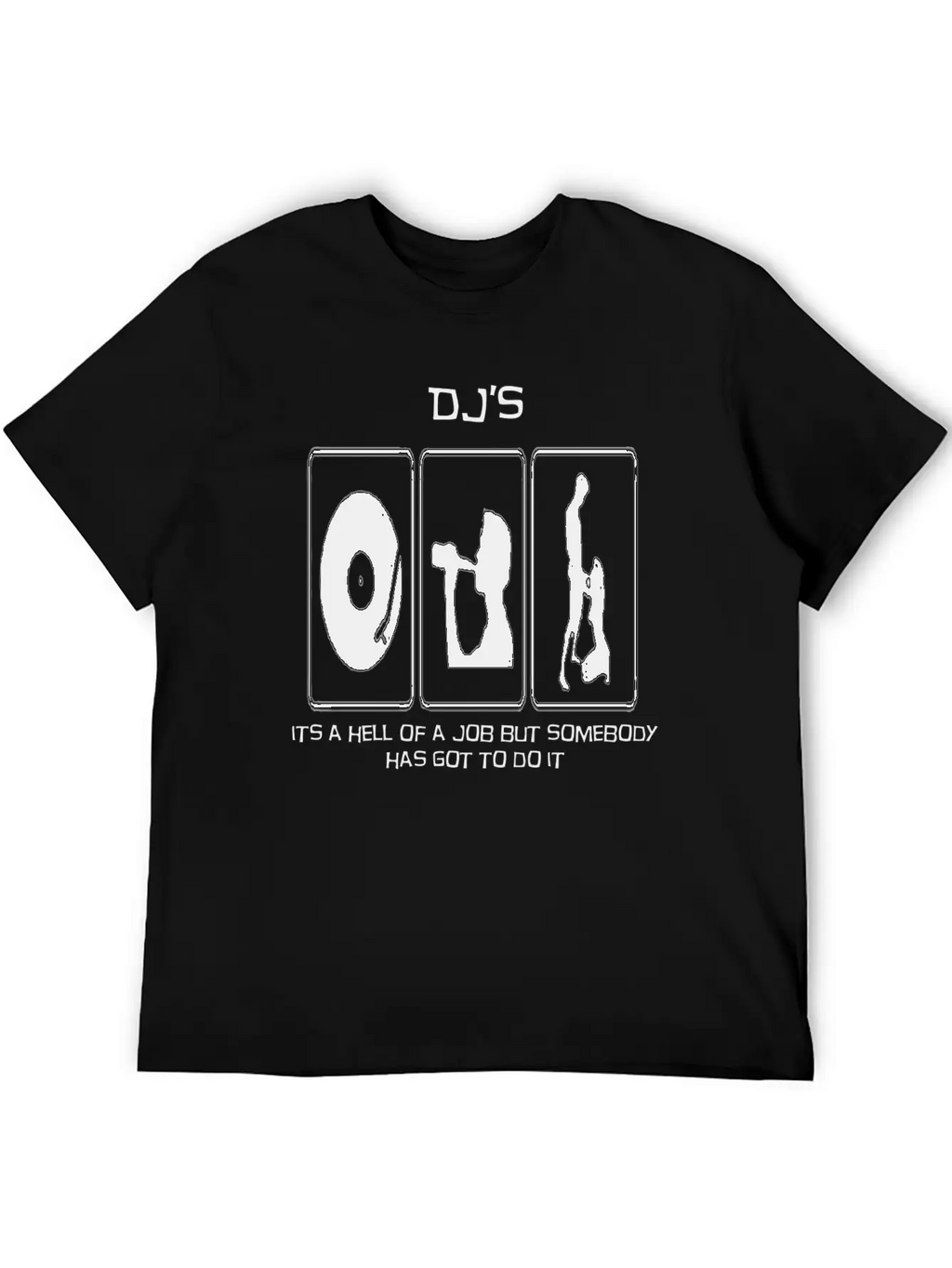 A DJs Life Classic Crew Neck Graphic Tee – Everyday Minimal Look