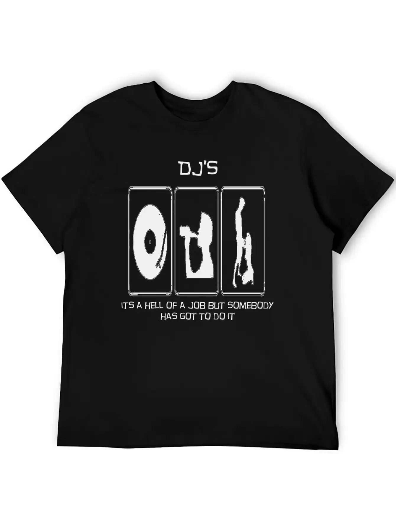 A DJs Life Classic Crew Neck Graphic Tee – Everyday Minimal Look