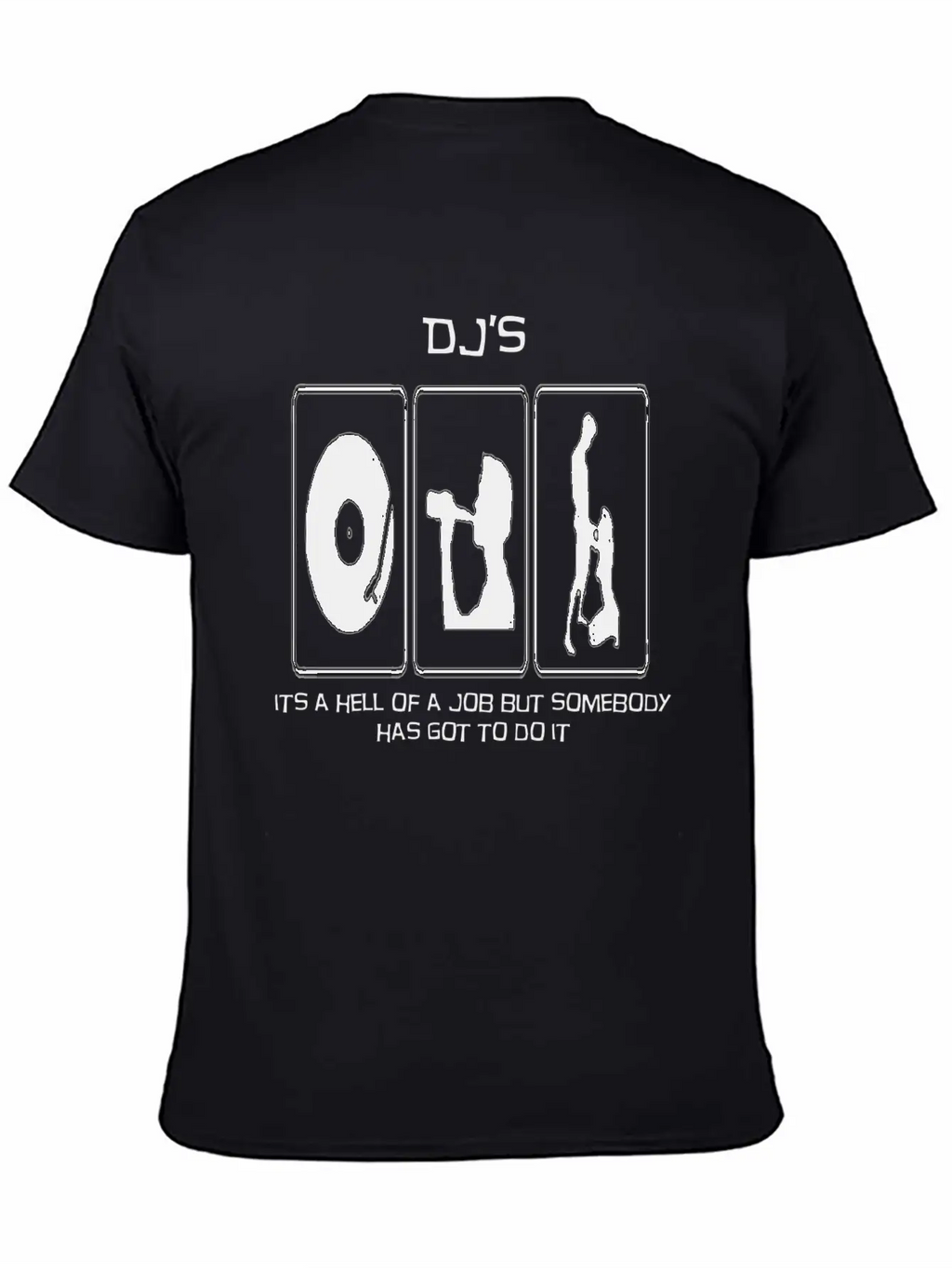 A DJs Life Classic Crew Neck Graphic Tee – Everyday Minimal Look