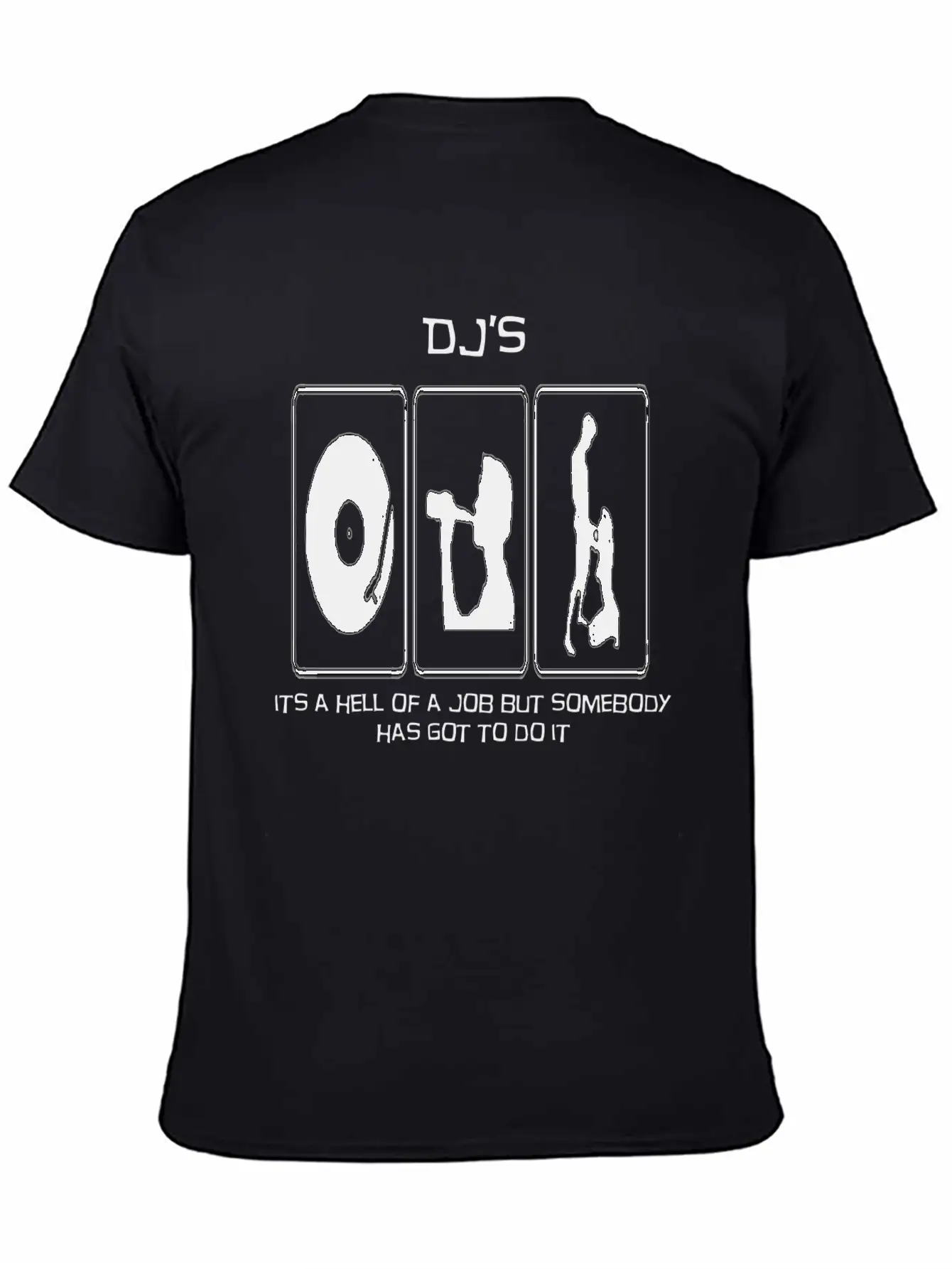A DJs Life Classic Crew Neck Graphic Tee – Everyday Minimal Look