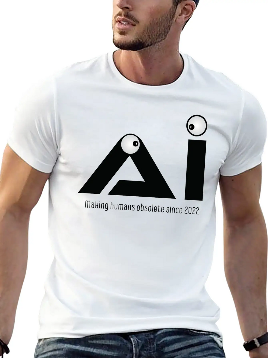 A-Eye Design #2 Classic Fit Graphic Tee For Daily Comfort – Unisex Cotton Shirt