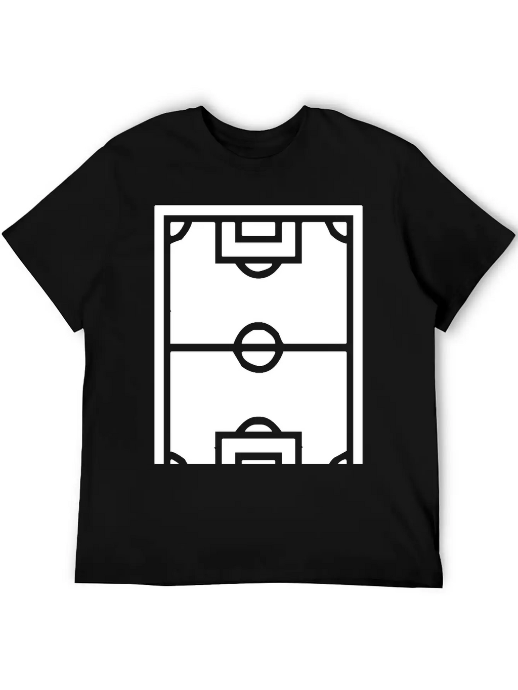 A Football Field Classic Cotton Tee – Unisex Comfort For Any Season
