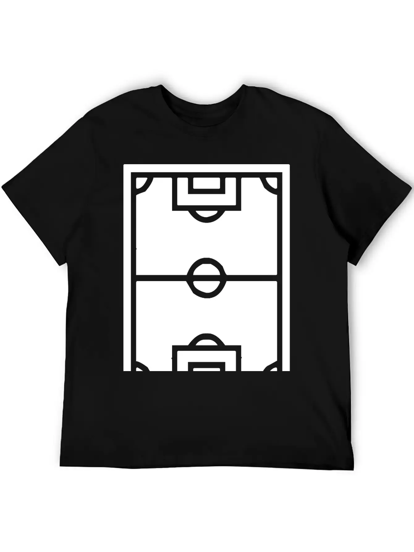 A Football Field Classic Cotton Tee – Unisex Comfort For Any Season