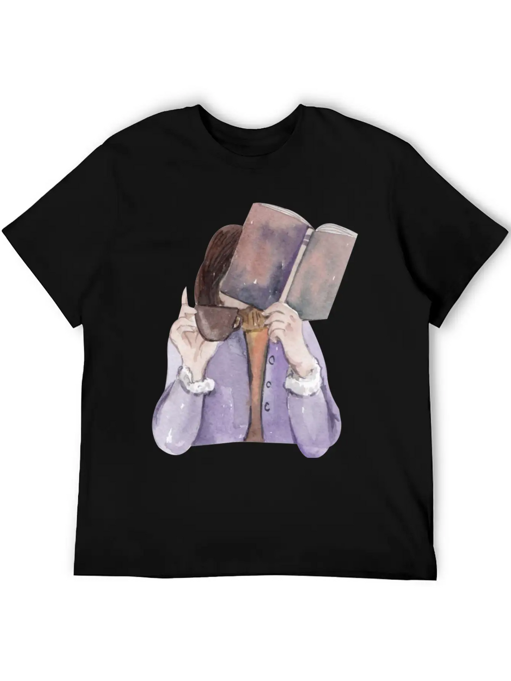 A Girl Reading Timeless Short Sleeve Tee – Comfy And Minimalist Design