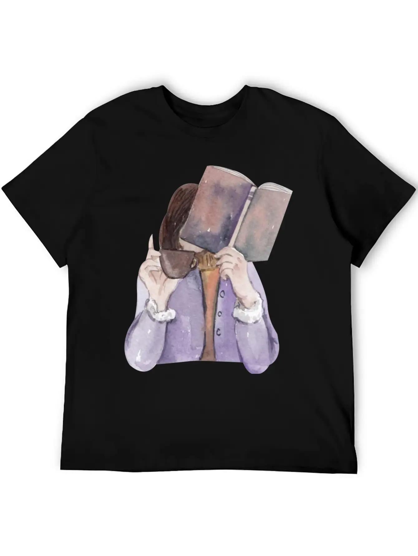 A Girl Reading Timeless Short Sleeve Tee – Comfy And Minimalist Design