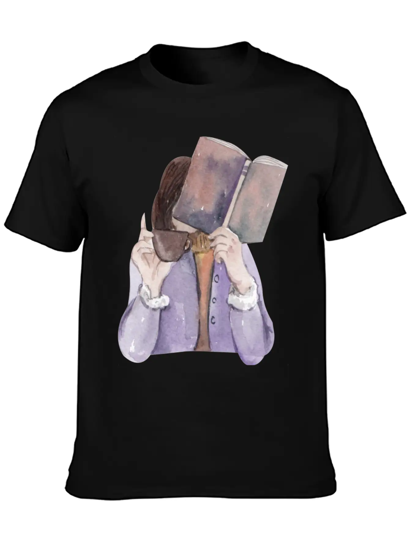 A Girl Reading Timeless Short Sleeve Tee – Comfy And Minimalist Design