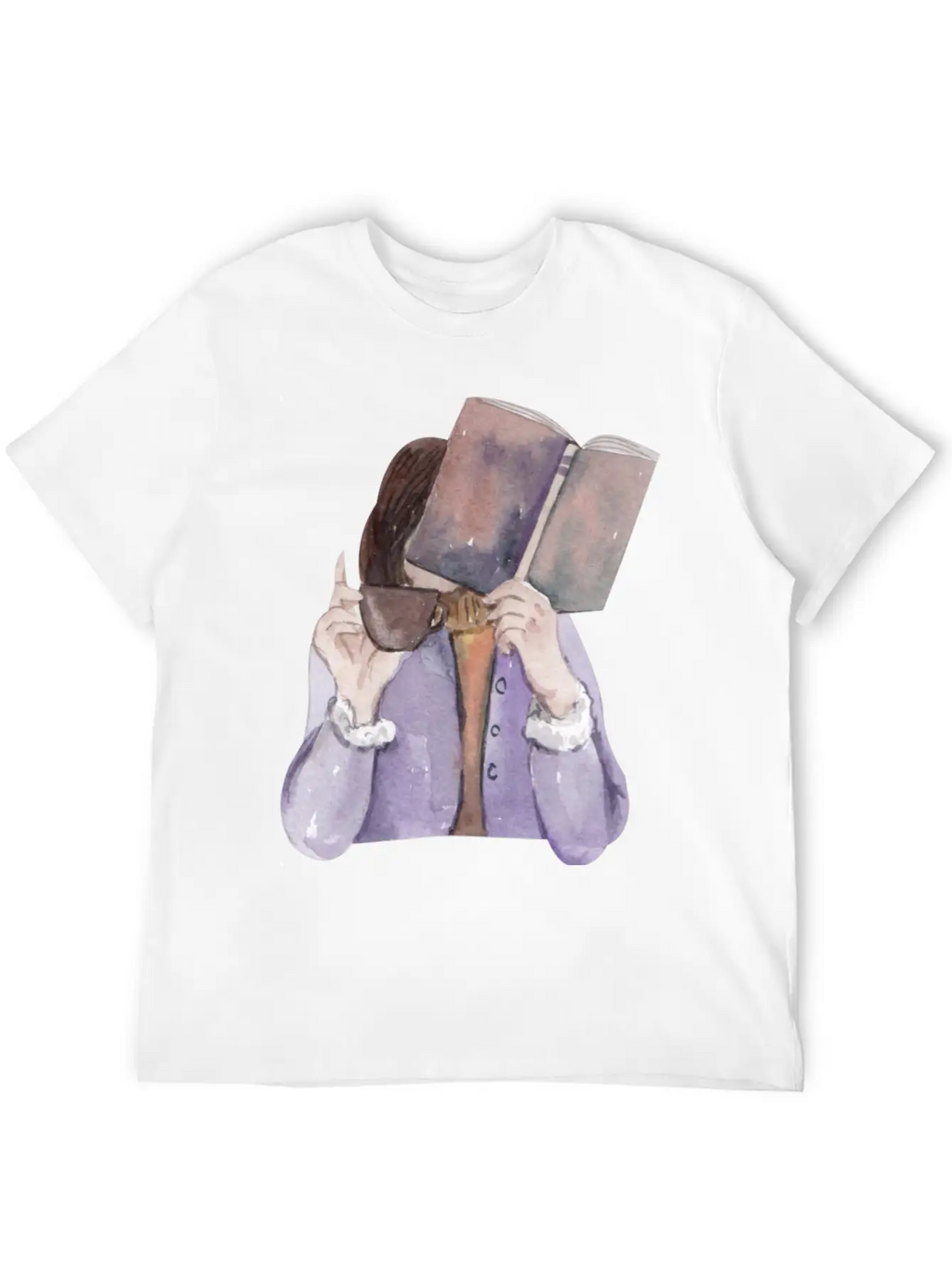 A Girl Reading Timeless Short Sleeve Tee – Comfy And Minimalist Design