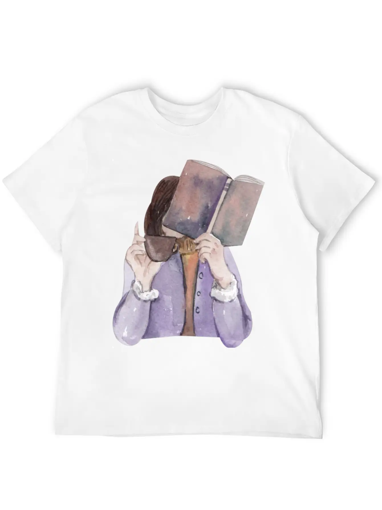 A Girl Reading Timeless Short Sleeve Tee – Comfy And Minimalist Design