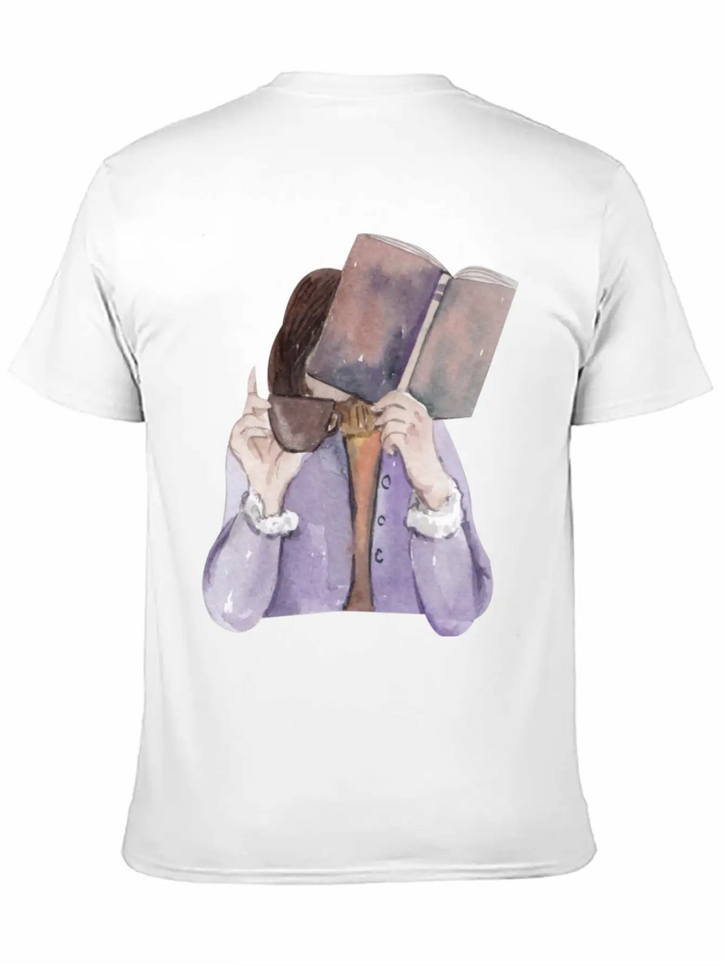 A Girl Reading Timeless Short Sleeve Tee – Comfy And Minimalist Design