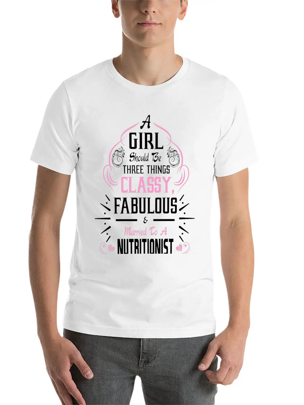 A Girl Should Be Three Things Classy Fabulous & Relaxed Everyday Tee – Lightweight And Durable Cotton