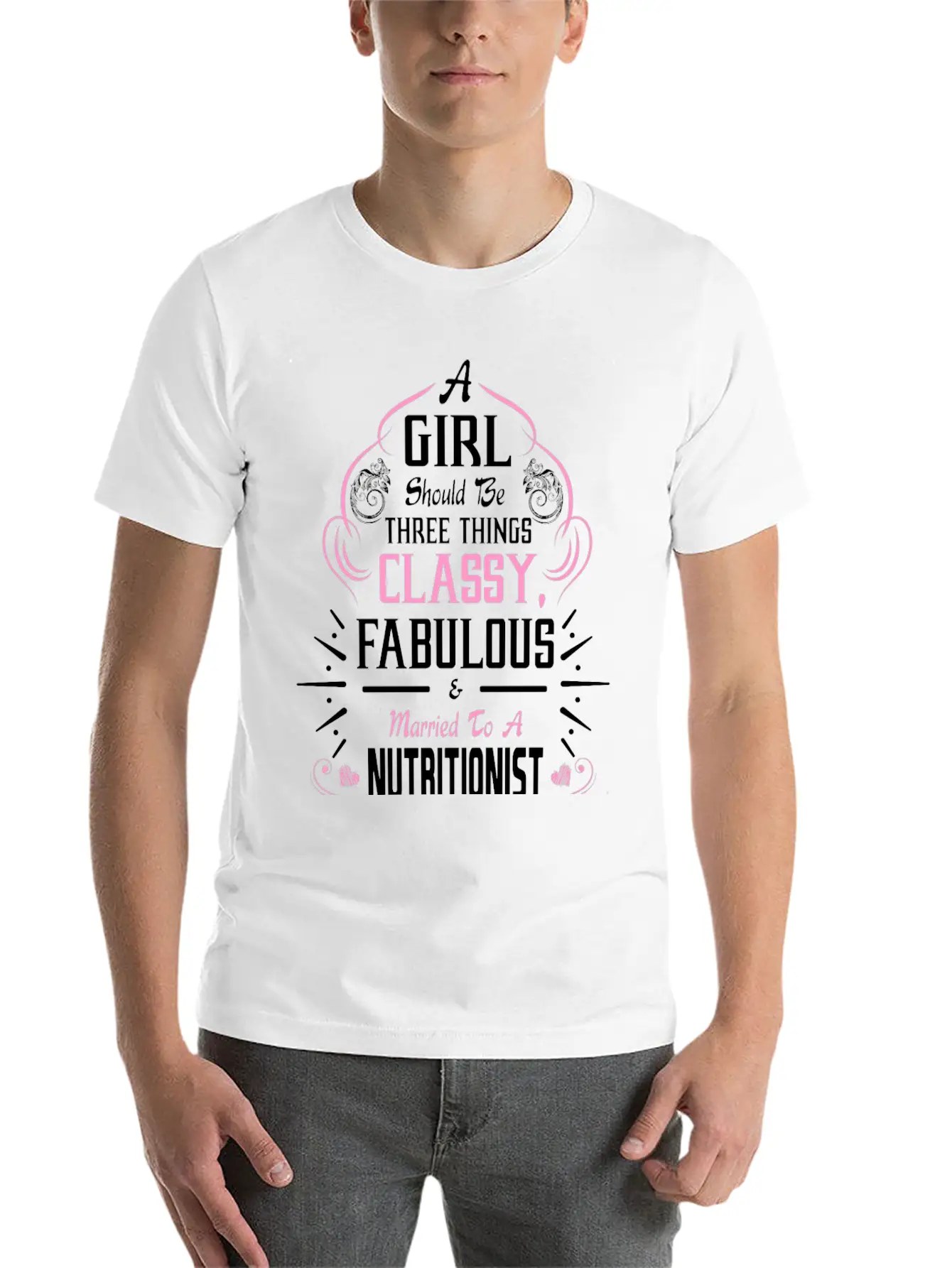 A Girl Should Be Three Things Classy Fabulous & Relaxed Everyday Tee – Lightweight And Durable Cotton