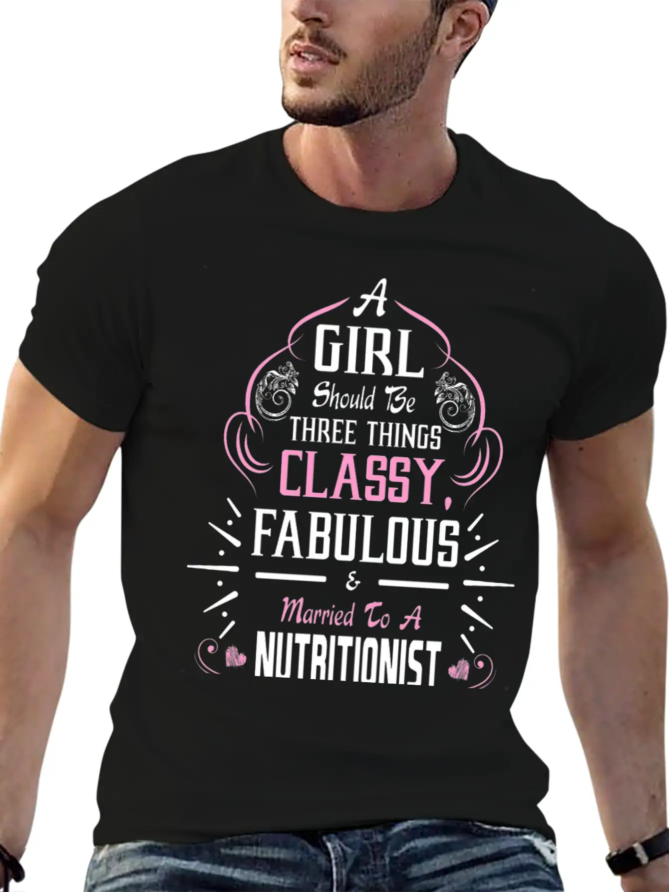 A Girl Should Be Three Things Classy Fabulous & Relaxed Everyday Tee – Lightweight And Durable Cotton