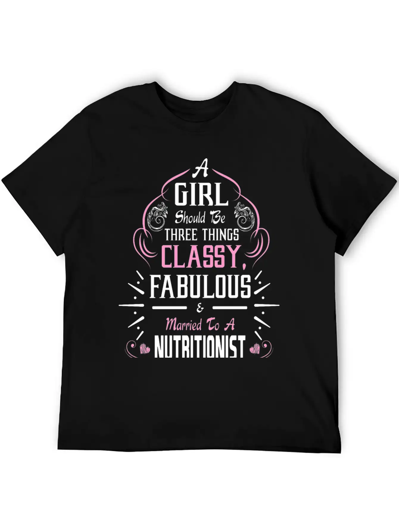 A Girl Should Be Three Things Classy Fabulous & Relaxed Everyday Tee – Lightweight And Durable Cotton
