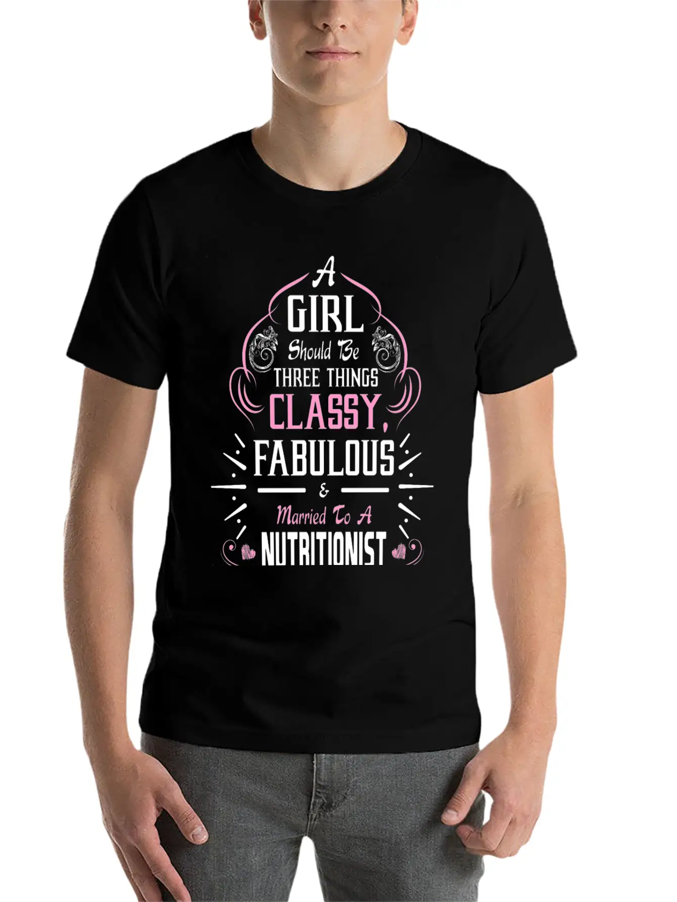 A Girl Should Be Three Things Classy Fabulous & Relaxed Everyday Tee – Lightweight And Durable Cotton