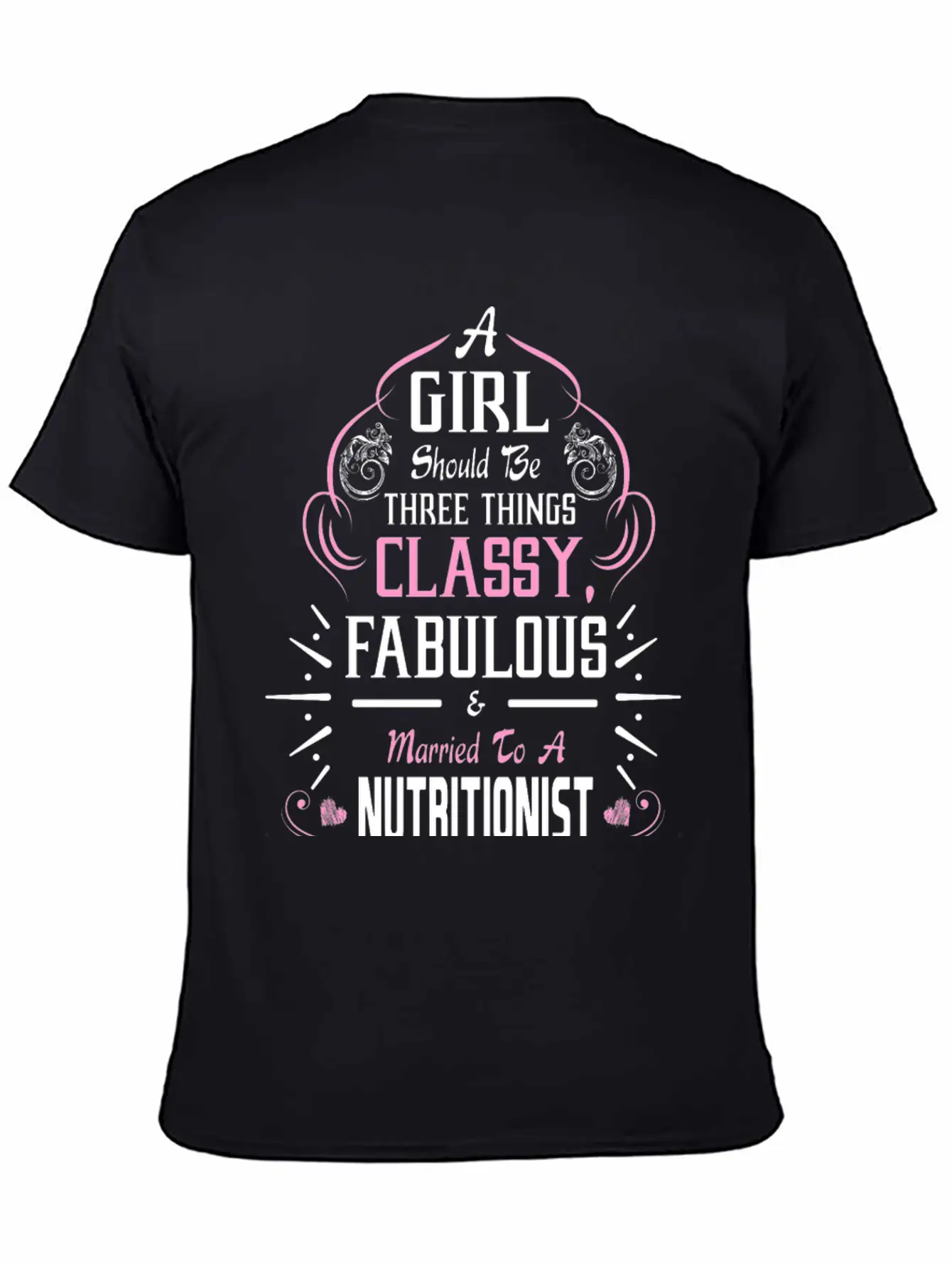 A Girl Should Be Three Things Classy Fabulous & Relaxed Everyday Tee – Lightweight And Durable Cotton