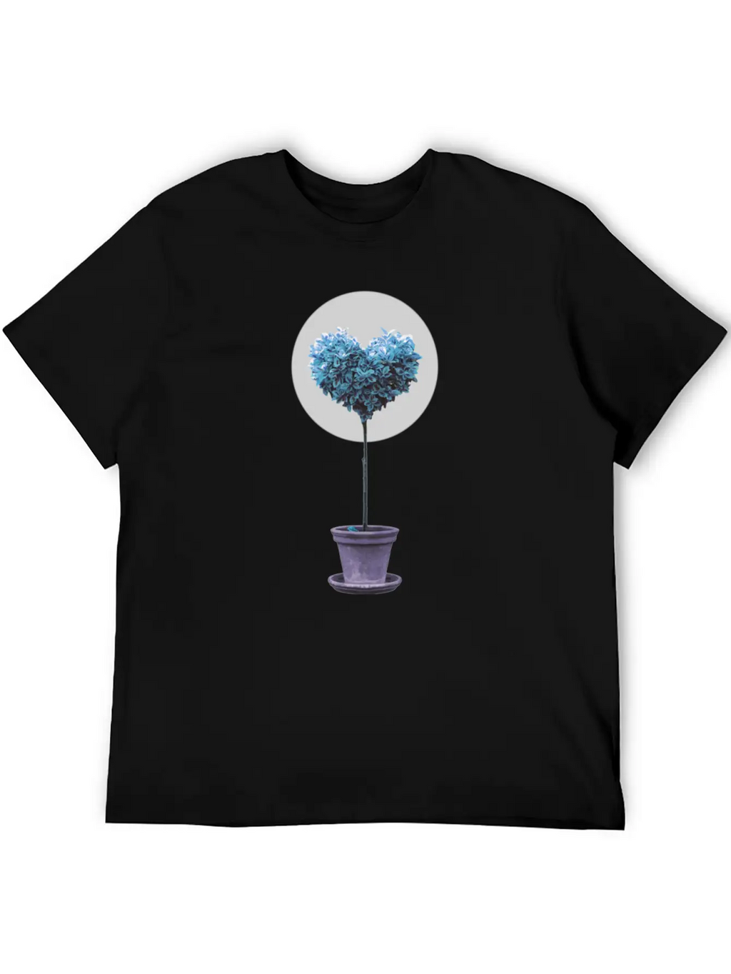 A Heart Symphony Blues Classic Fit Graphic Tee For Daily Comfort – Unisex Cotton Shirt