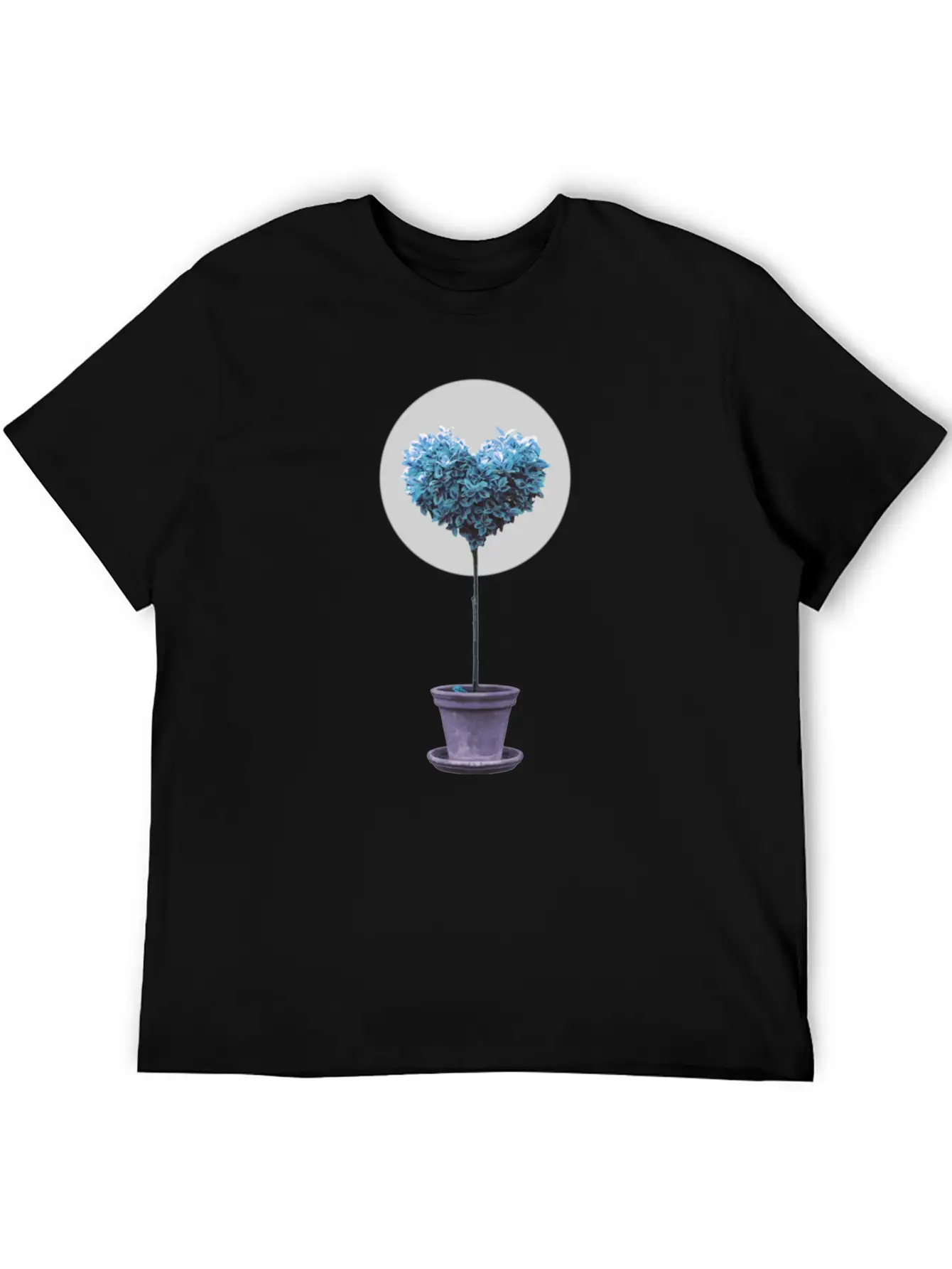 A Heart Symphony Blues Classic Fit Graphic Tee For Daily Comfort – Unisex Cotton Shirt