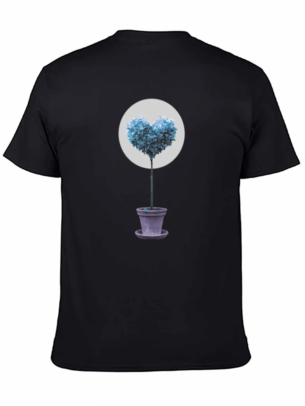 A Heart Symphony Blues Classic Fit Graphic Tee For Daily Comfort – Unisex Cotton Shirt