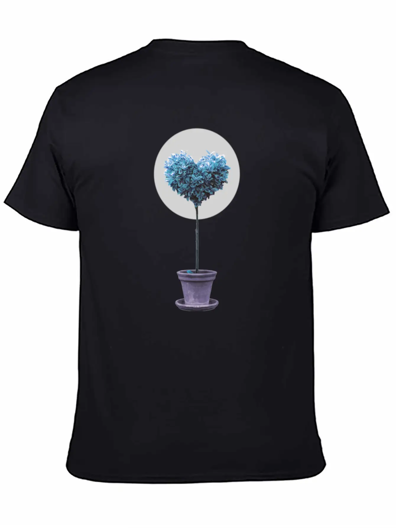 A Heart Symphony Blues Classic Fit Graphic Tee For Daily Comfort – Unisex Cotton Shirt
