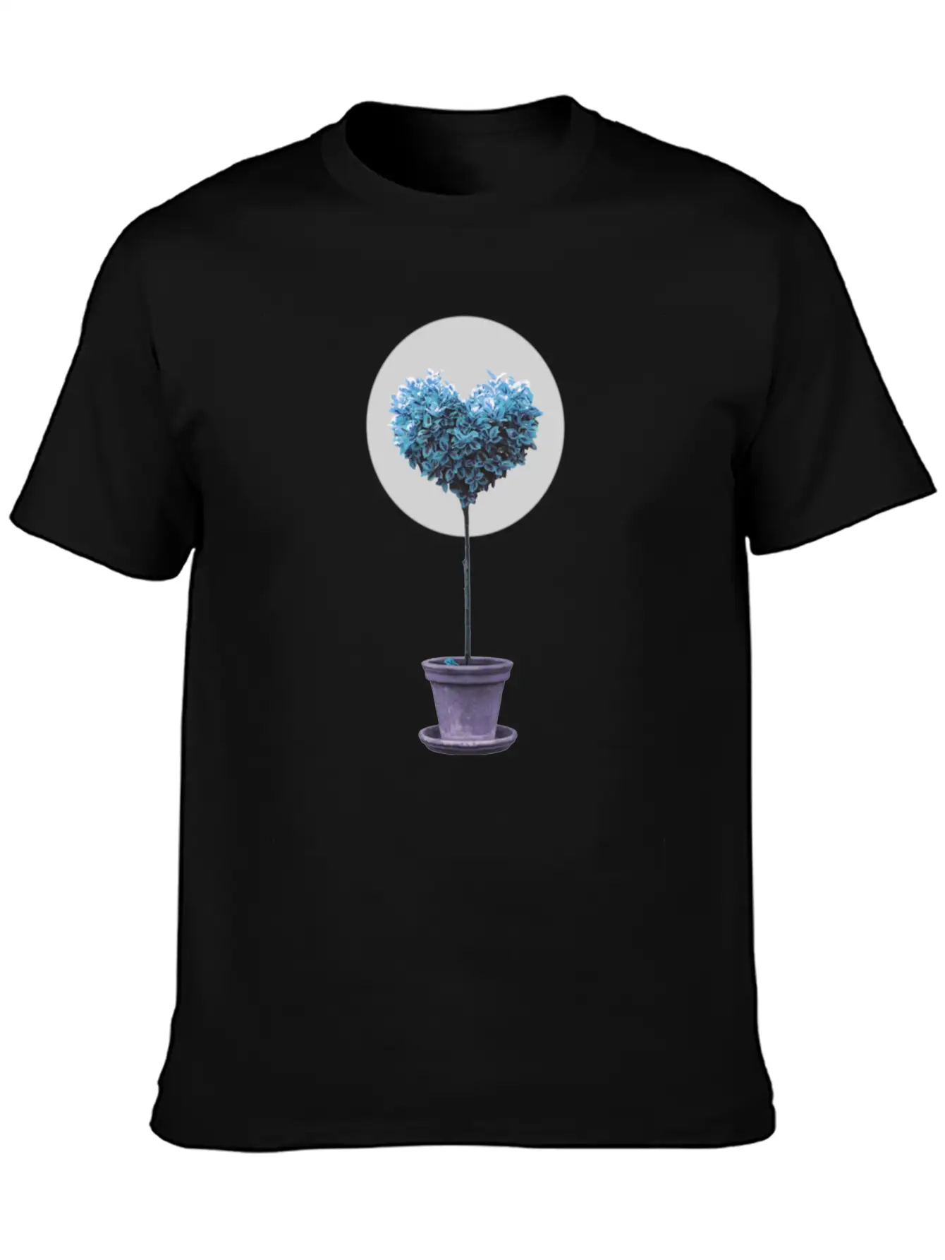 A Heart Symphony Blues Classic Fit Graphic Tee For Daily Comfort – Unisex Cotton Shirt